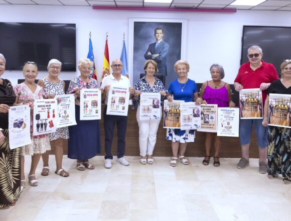 Presentación de las actividades del Día Internacional de las Personas Mayores en Torrevieja.