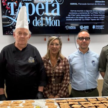 va-3482-hb-torrevieja-millor-tapeta-mon.jpg HB Torrevieja presenta la tapa «Del salar a la viña» en La Millor Tapeta del Món.