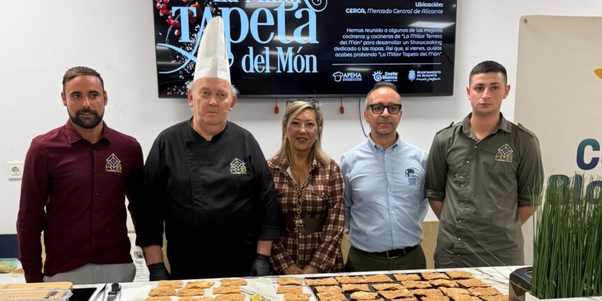 va-3482-hb-torrevieja-millor-tapeta-mon.jpg HB Torrevieja presenta la tapa «Del salar a la viña» en La Millor Tapeta del Món.