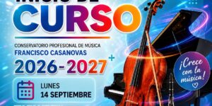 Conservatorio Profesional de Música Francisco Casanovas de Torrevieja en el inicio del curso 2026/2027
