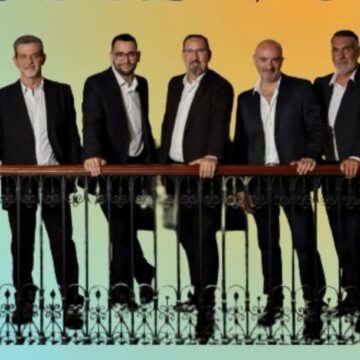Cartel del concierto de Sette Voci en el Casino de Torrevieja para celebrar el final del verano
