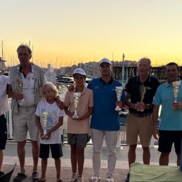 Embarcaciones participantes en la Regata Estrella Polar del Real Club Náutico de Torrevieja