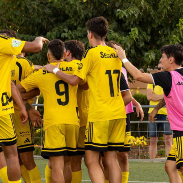 SC Torrevieja C.F. durante su partido frente al Acero de Sagunto.