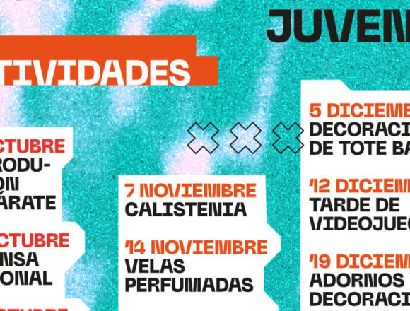Centro de Ocio Juvenil de Torrevieja, que ofrece talleres y actividades gratuitas para jóvenes durante octubre, noviembre y diciembre de 2026.