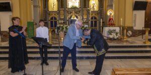 Celebraciones de la Amatxu de Begoña y el Señor Cautivo de Ayabaca en la iglesia del Sagrado Corazón de Torrevieja.
