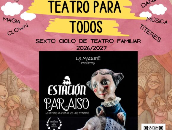 Escena de «Estación Paraíso», de La Maquiné, espectáculo familiar del ciclo Teatro para Todos en Torrevieja.