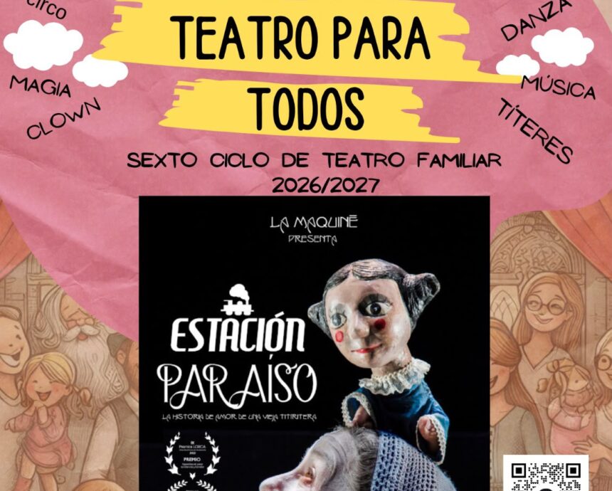 va-3485-estacion-paraiso-teatro-para-todos-torrevieja.jpg Escena de «Estación Paraíso», de La Maquiné, espectáculo familiar del ciclo Teatro para Todos en Torrevieja.