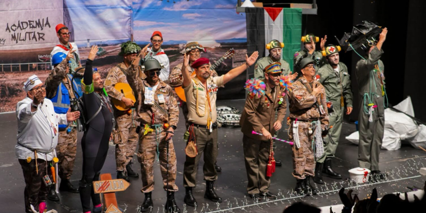 va-3484-los-sangochaos-carnaval-cadiz.jpg La chirigota torrevejense Los Sangochaos participará en el Concurso del Carnaval de Cádiz en el Gran Teatro Falla.