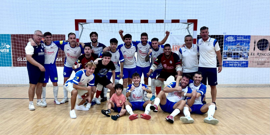 Partido del Torrevieja Fútbol Sala ante el Club Mutxamel Benifutsal en la Lliga Preferent Futsal.